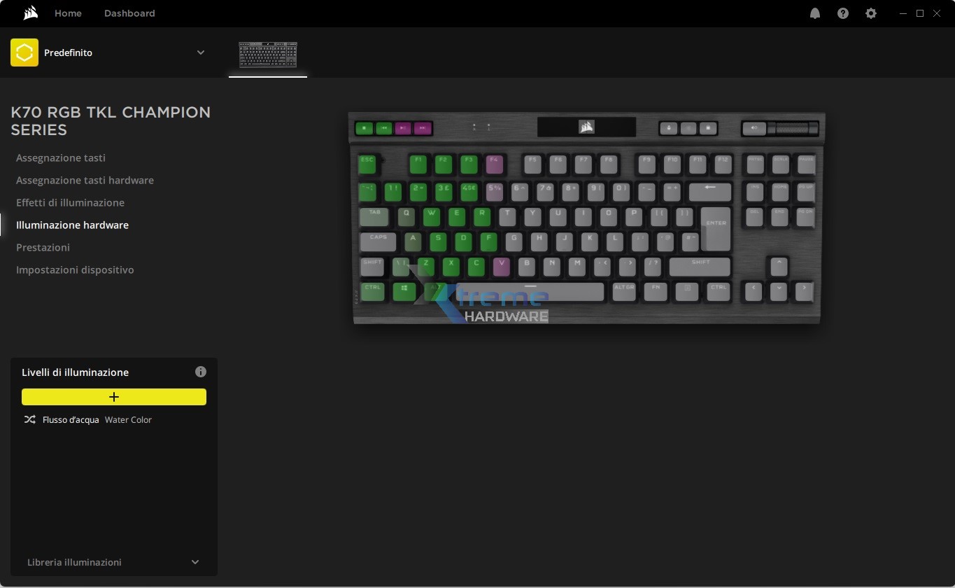 iCUE K70 RGB TKL Champion 8 6e4b3