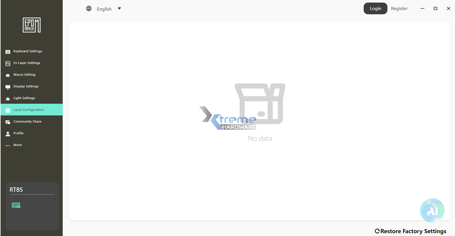 EPOMAKER RT85 software 13 a3249
